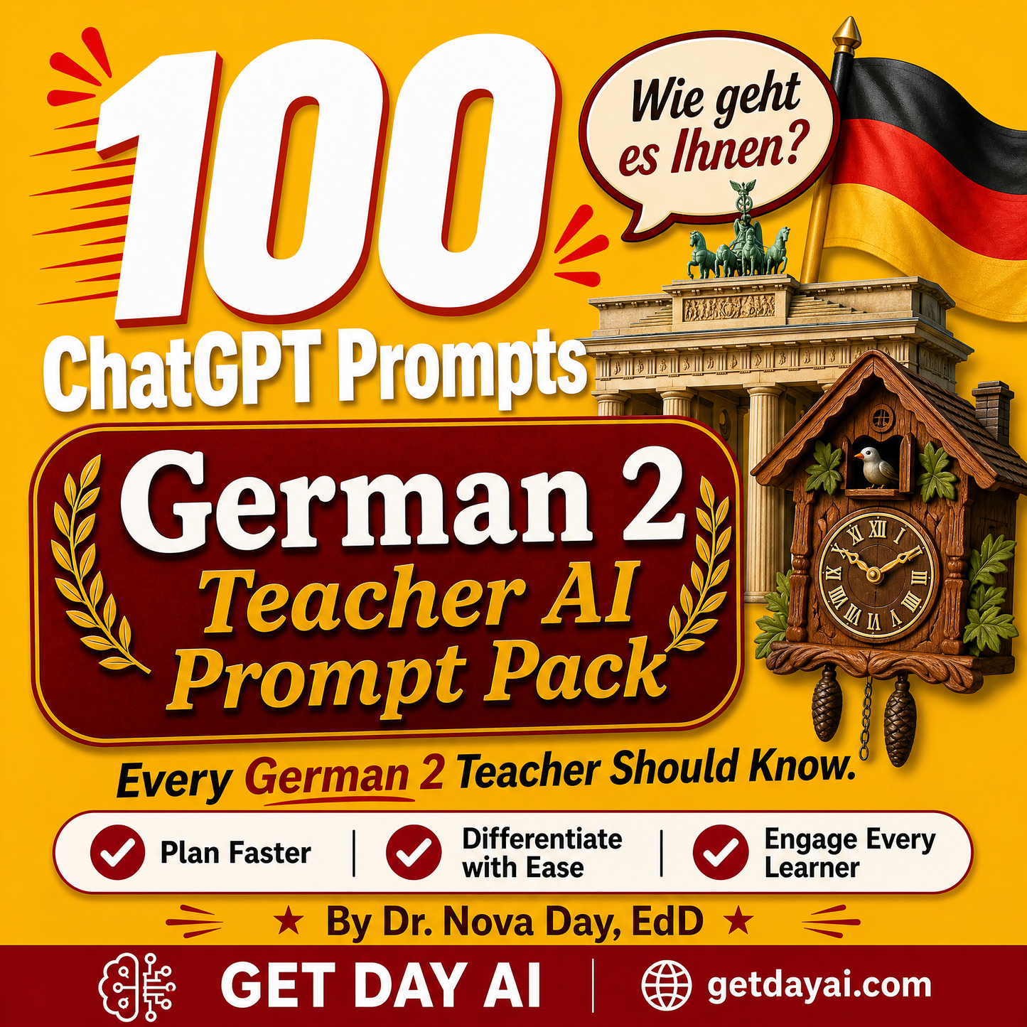 German 2 Teacher AI Prompt Pack