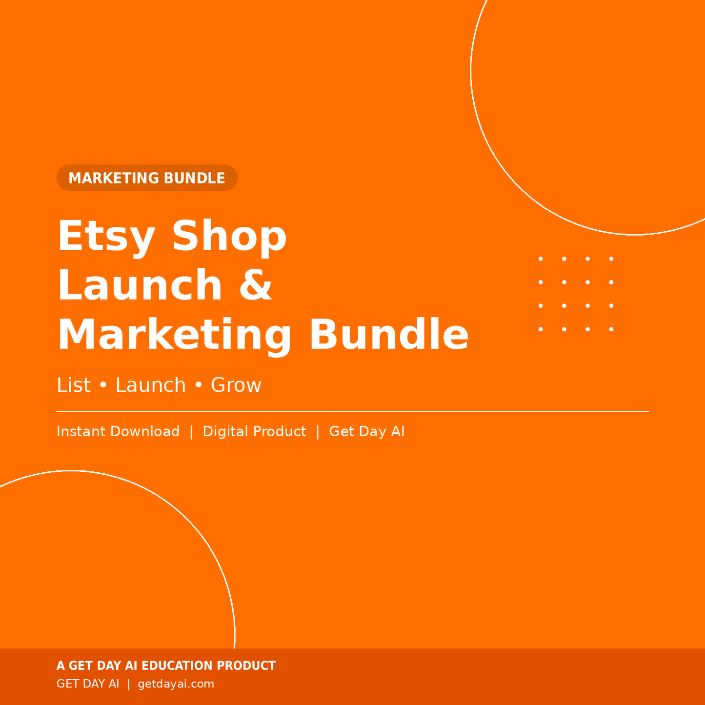 Etsy Shop Launch Bundle