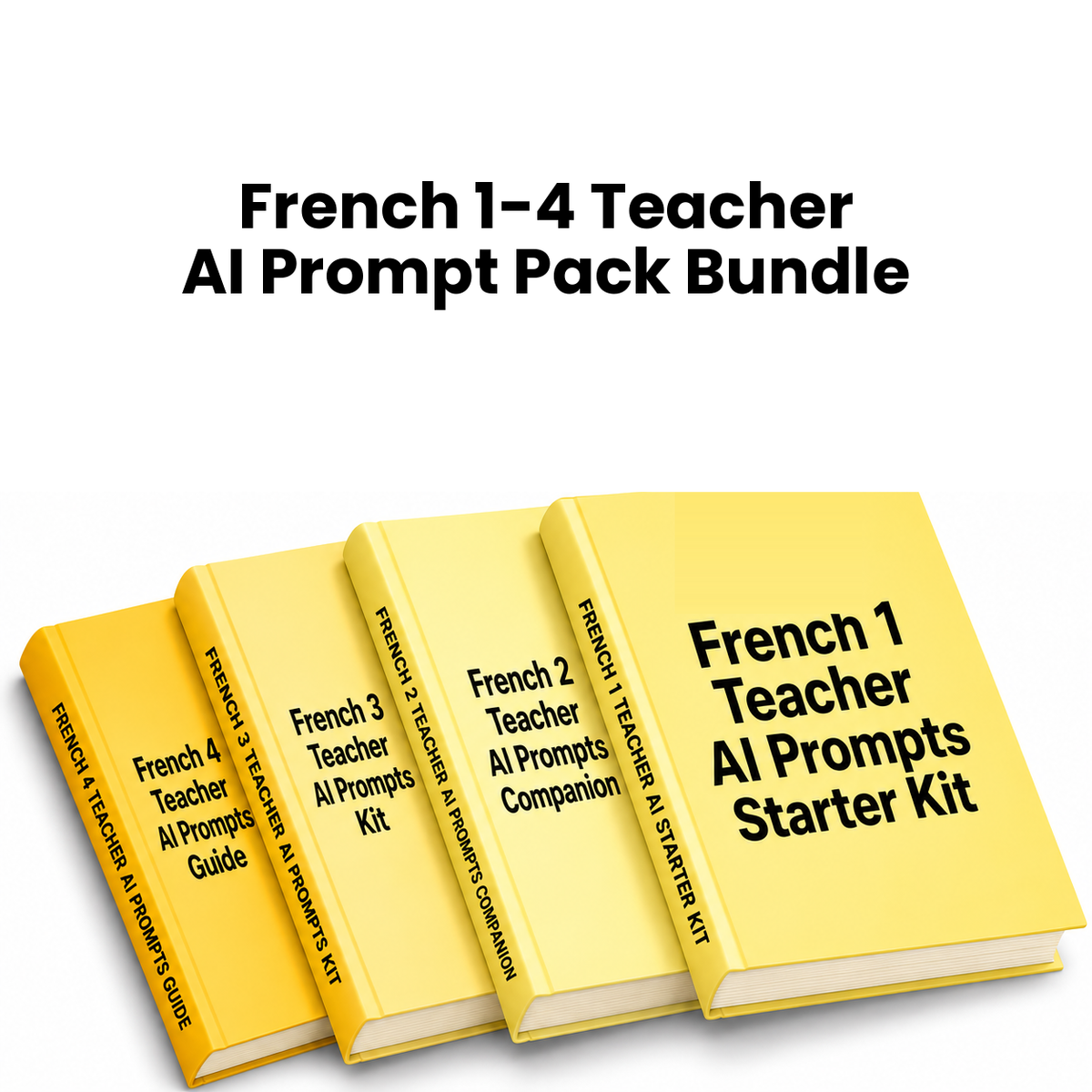 French 1-4 Teacher AI Prompt Pack Bundle