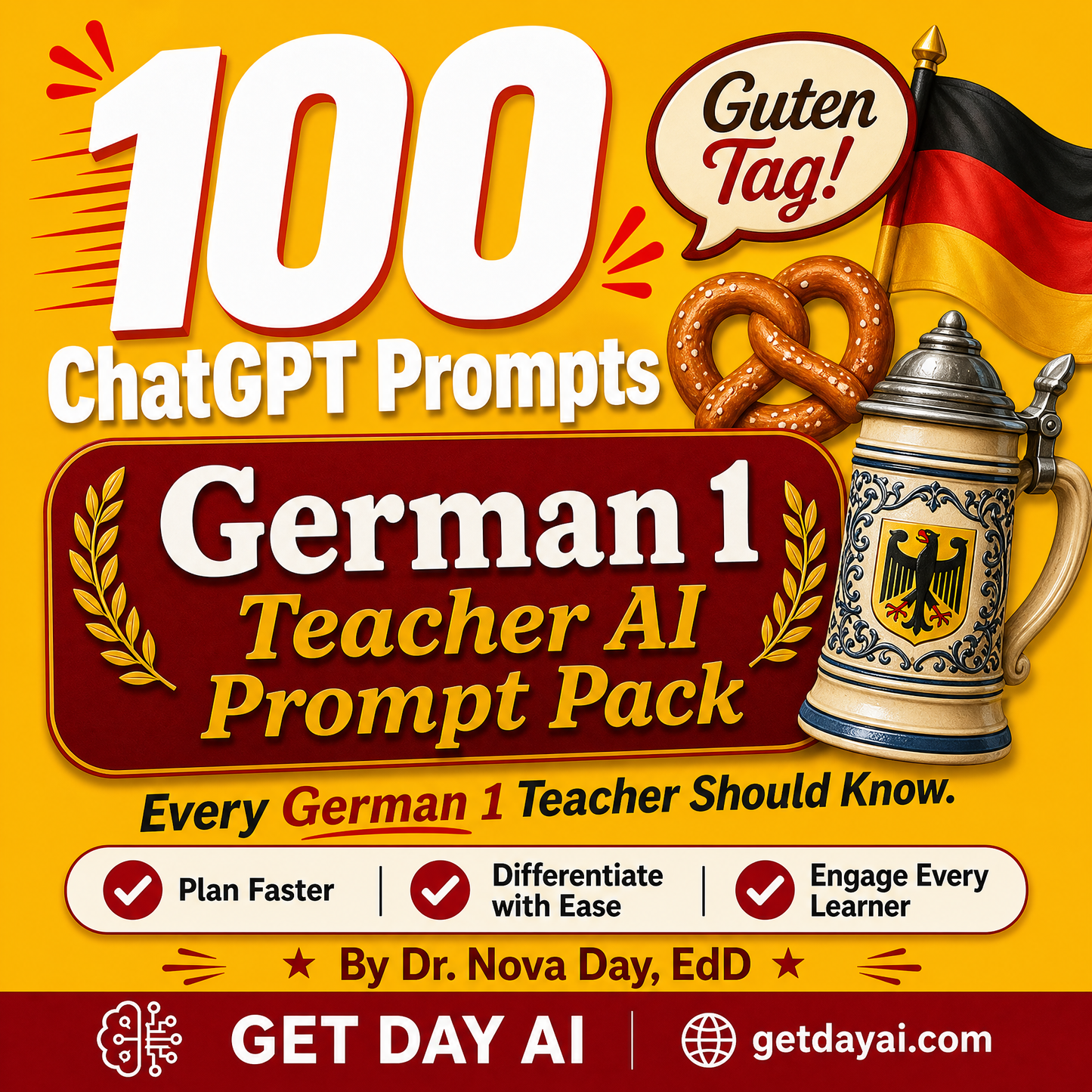 German 1 Teacher AI Prompt Pack
