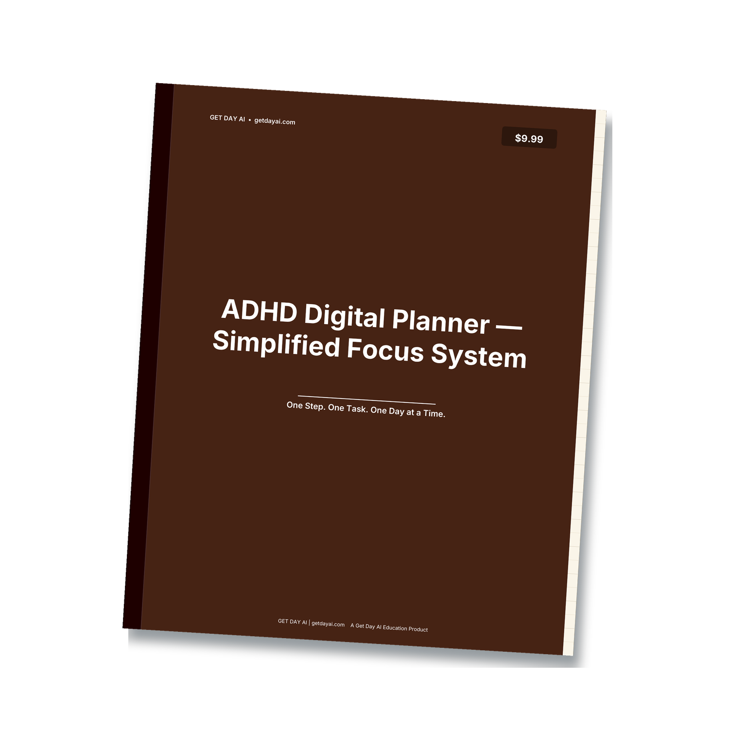 ADHD Digital Planner — cover