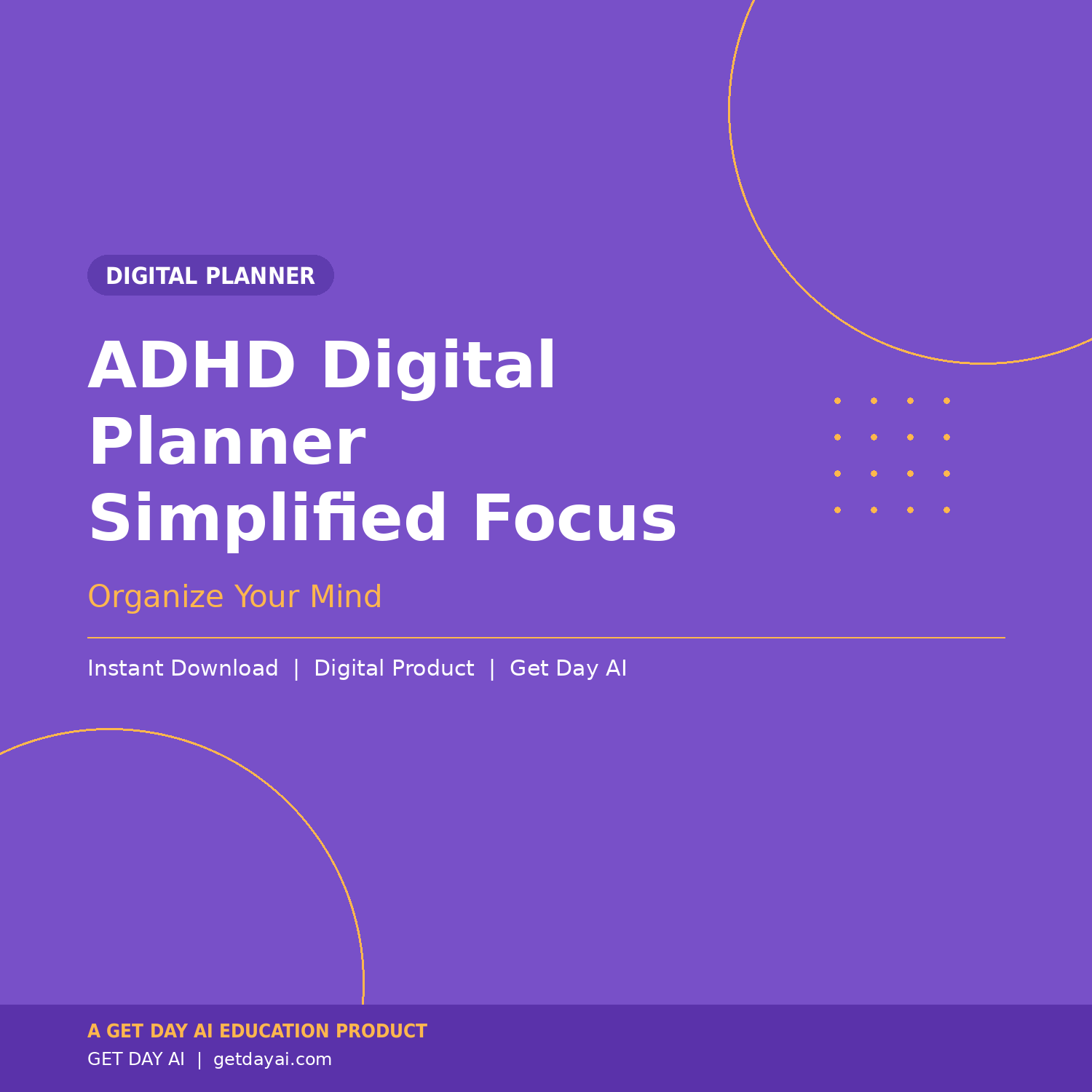 ADHD Digital Planner