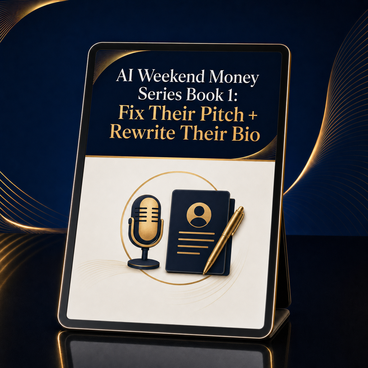 AI Weekend Money Series Book 1: Fix Their Pitch + Rewrite Their Bio
