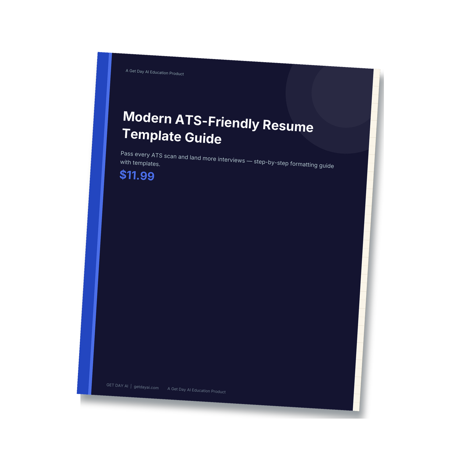 ATS-Friendly Resume — cover