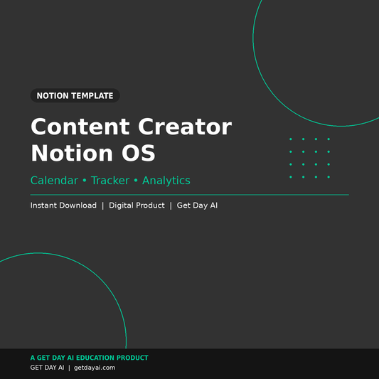 Content Creator Notion OS