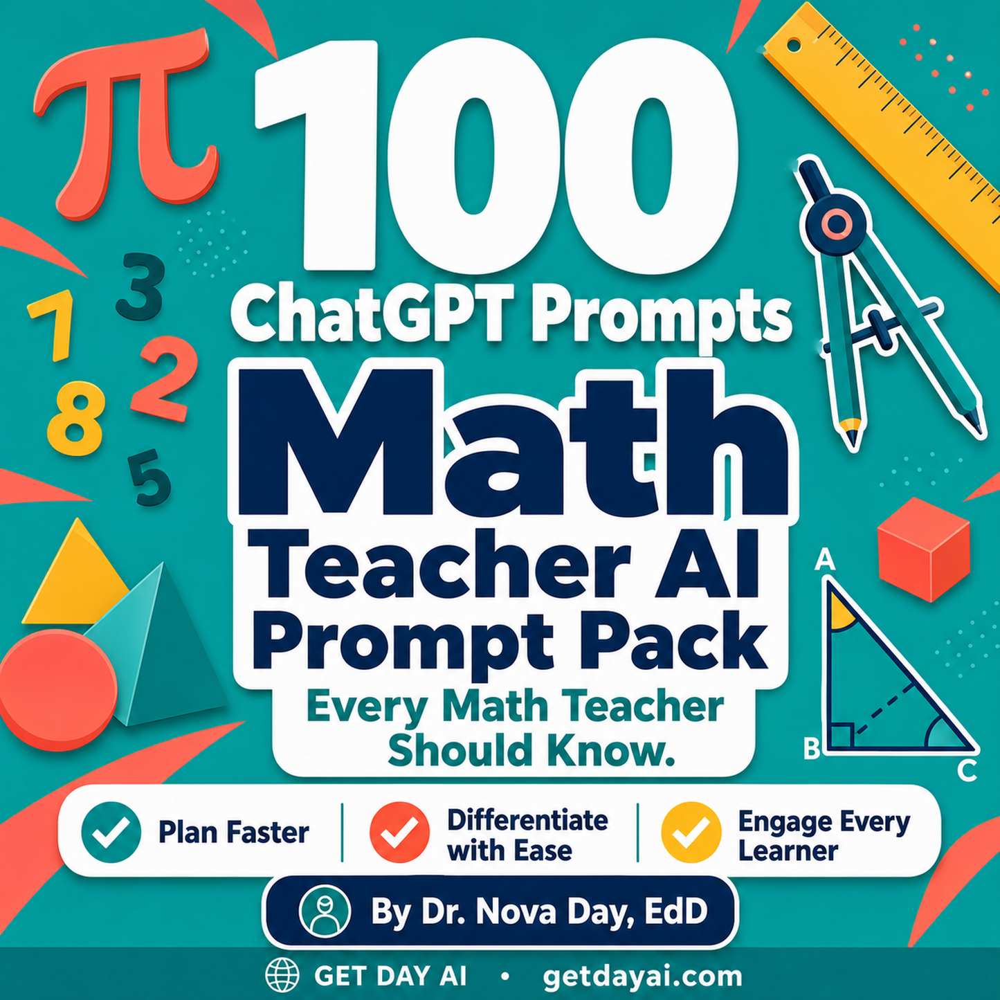 100 ChatGPT Prompts — Math Teacher AI Prompt Pack