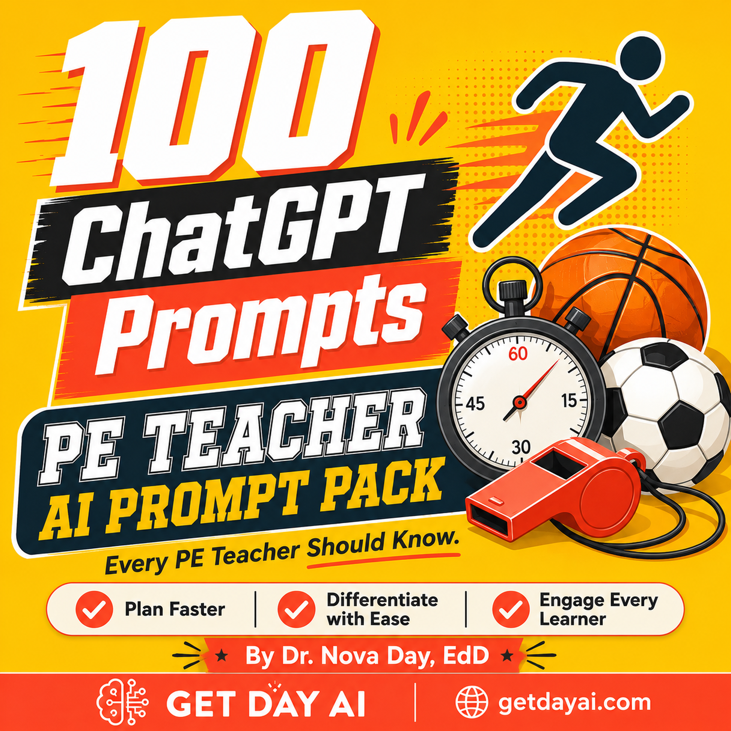 100 ChatGPT Prompts — PE Teacher AI Prompt Pack