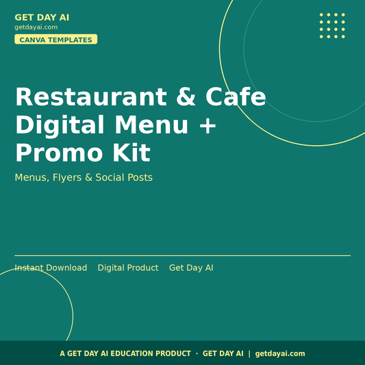 Restaurant Marketing Kit — cover