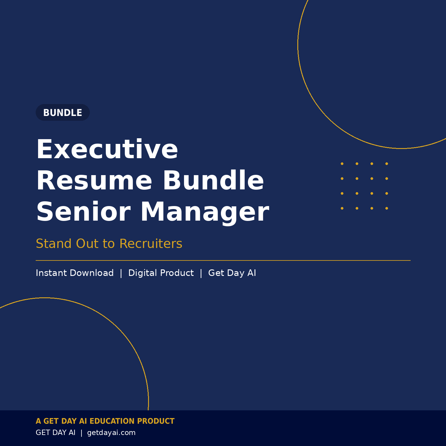 Executive Resume Bundle