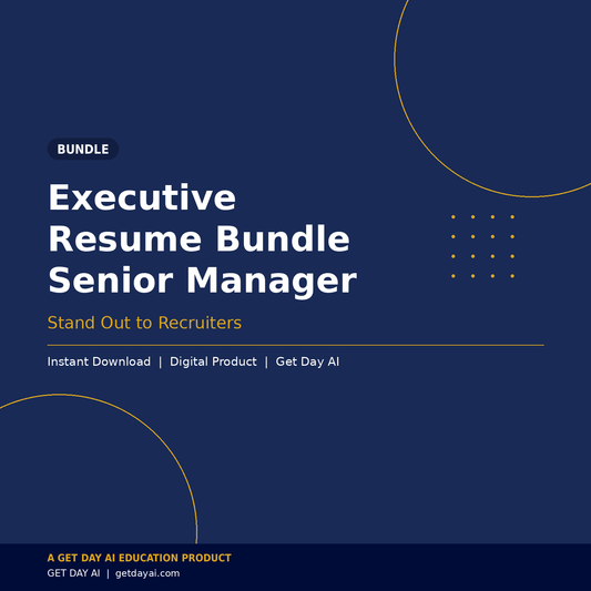 Executive Resume Bundle