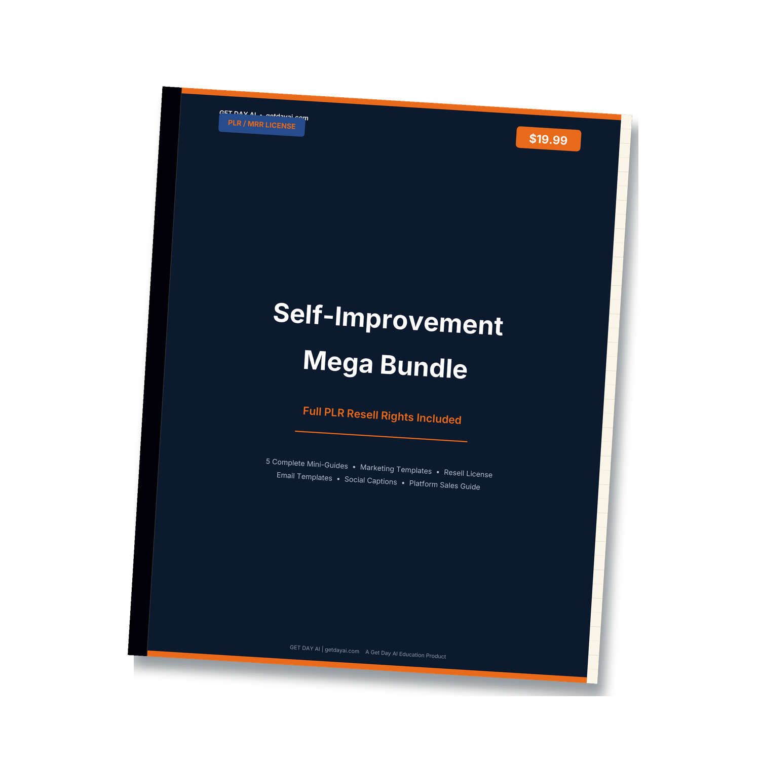 Self-Improvement PLR Bundle — cover