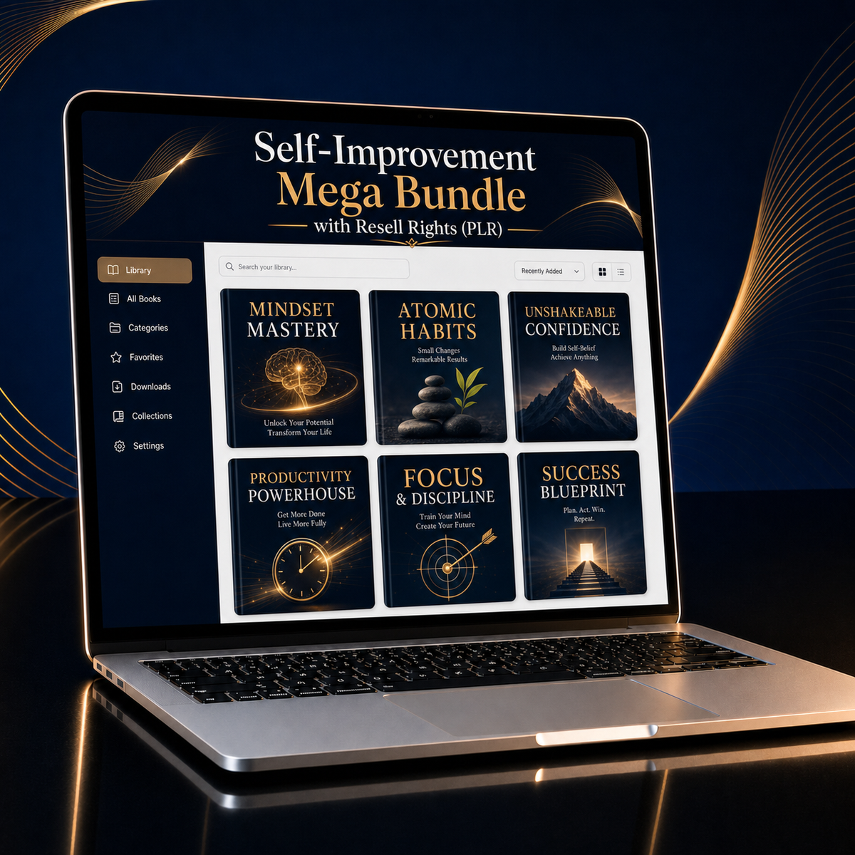 Self-Improvement Mega Bundle with Resell Rights (PLR)