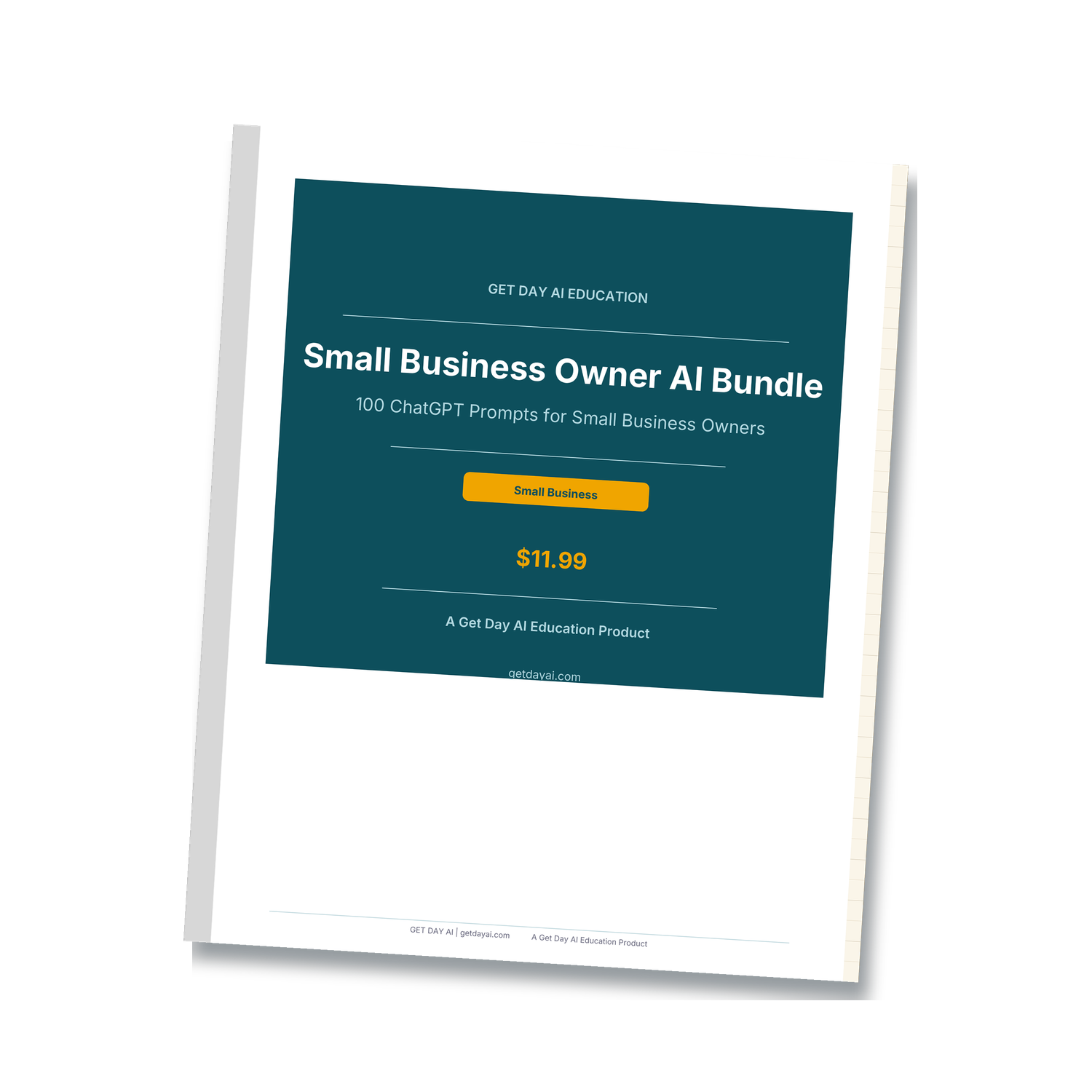 Small Business Owner 100 — cover