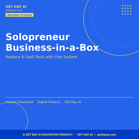 Solopreneur Business-in-a-Box — cover
