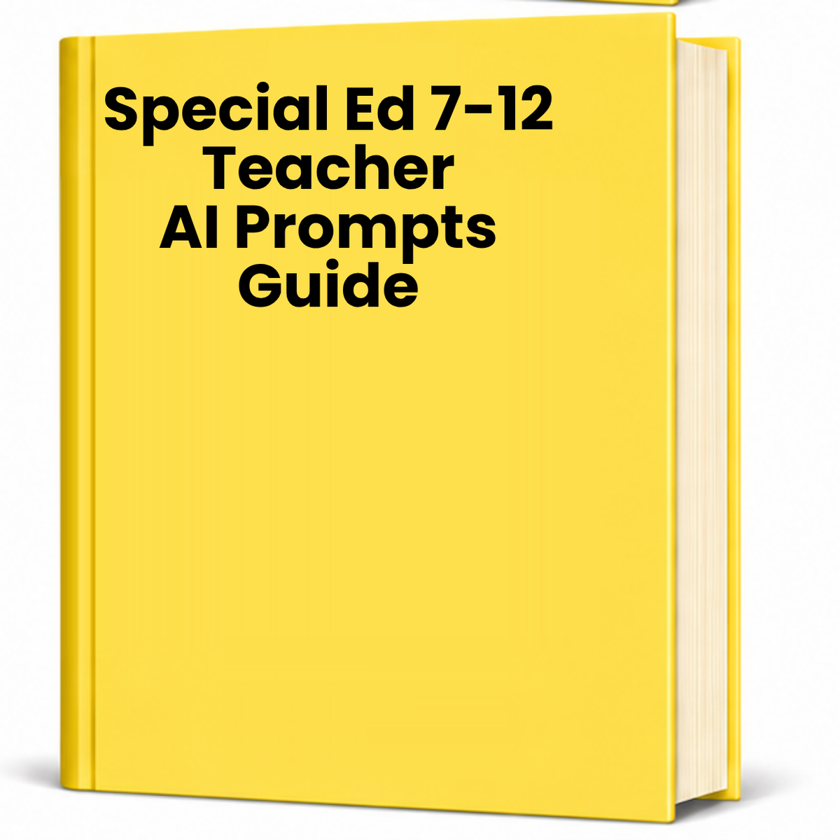 Special Education Teacher AI Prompt Pack (7-12)